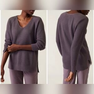 Athleta Hanover V-Neck Sweater